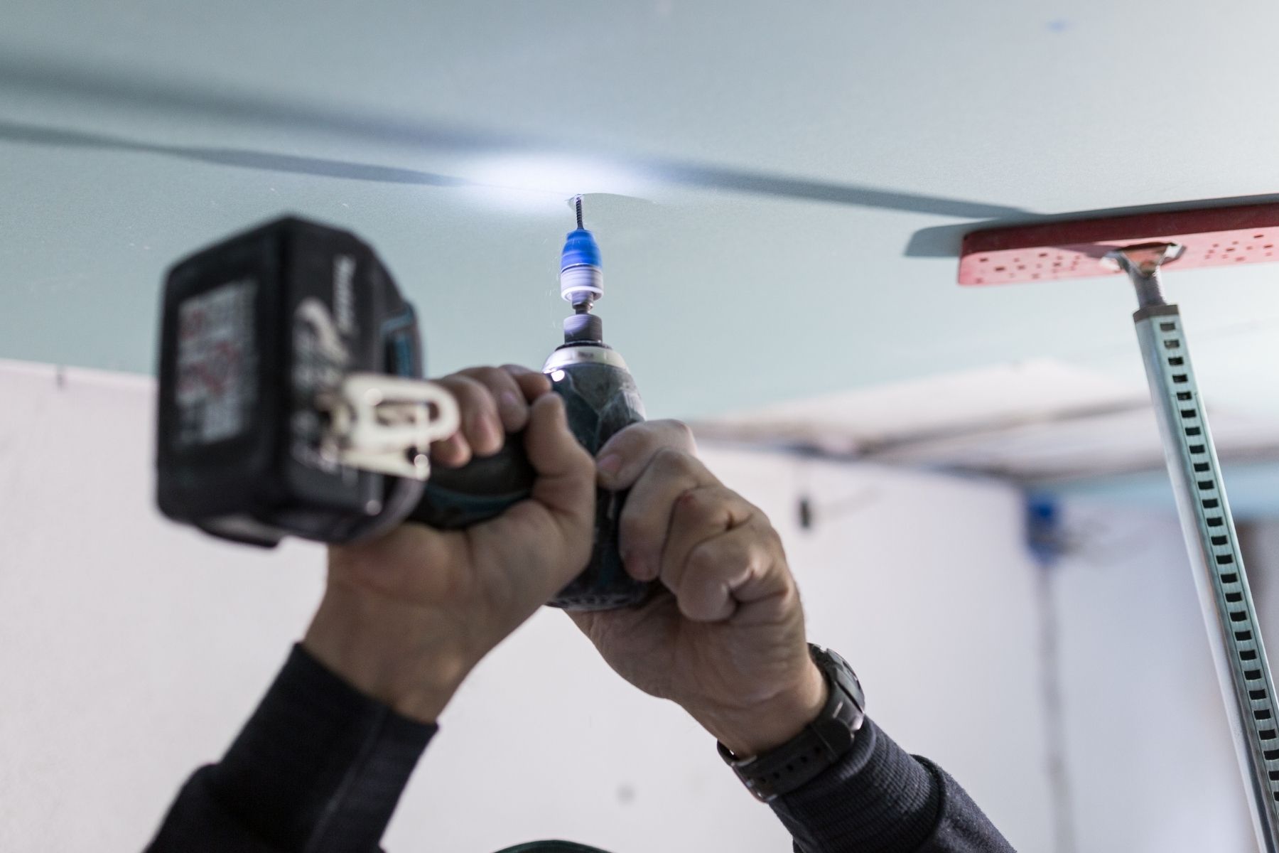 repairing ceiling