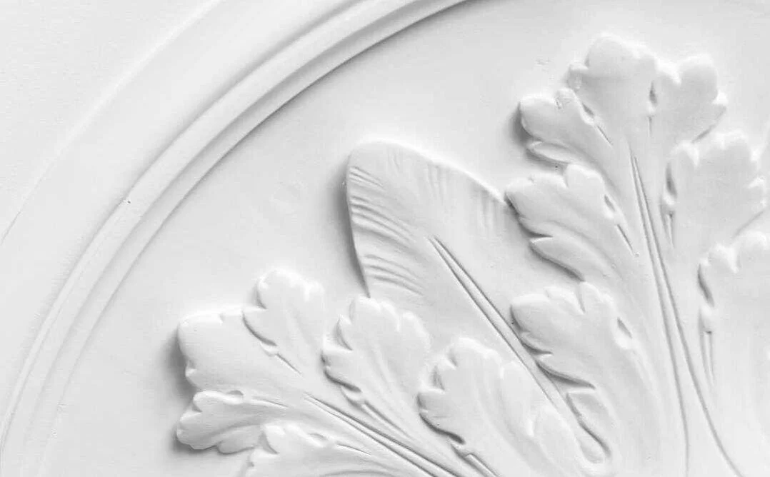 Decorative plaster ornament