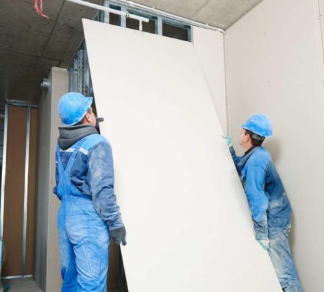 plasterboard installation